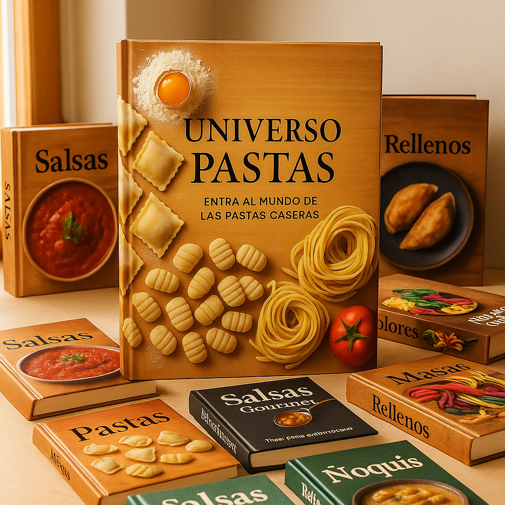 UNIVERSO PASTAS + 150 RECETAS + 8 REGALOS 🎁